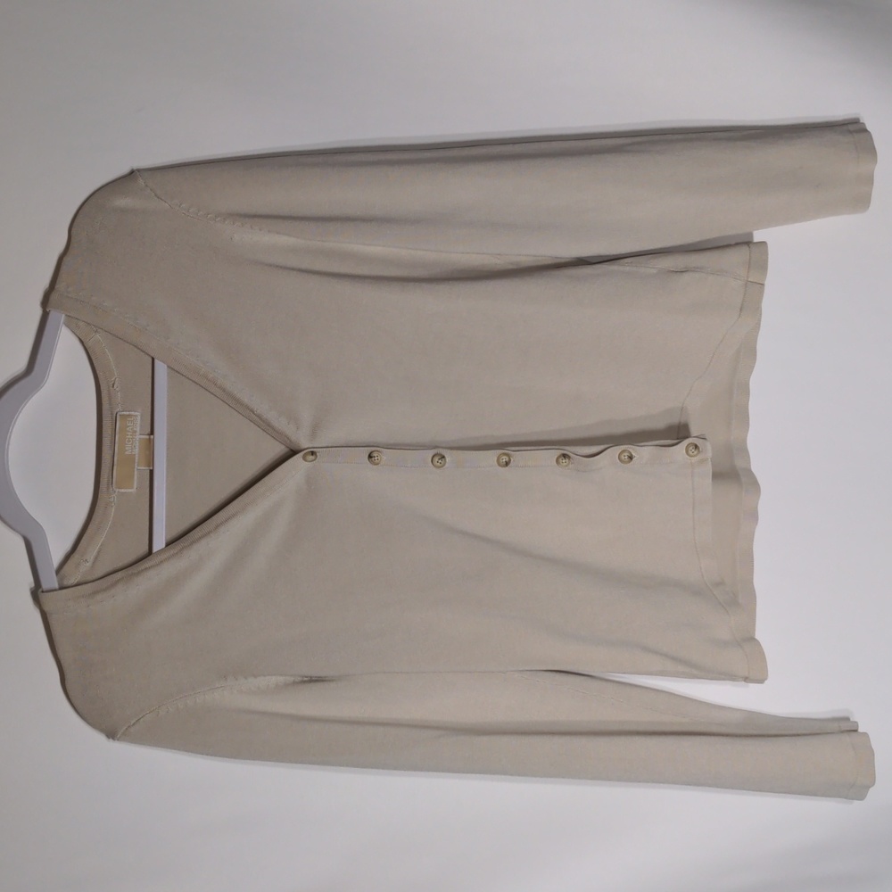 NWOT Michael Kors Beige Cardigan